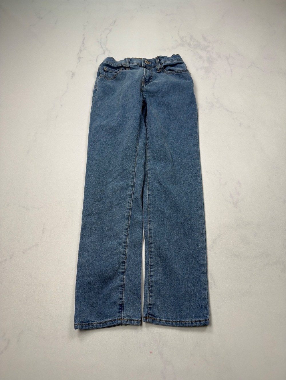 Gap Denim Blue Straight Jeans - Boys 14 Slim